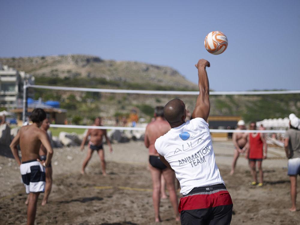 Mitsis Selection Alila Faliraki Exterior foto Beach volleyball