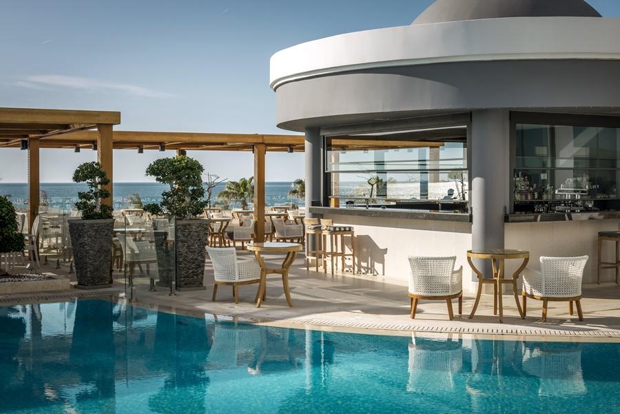 Mitsis Selection Alila Faliraki Exterior foto The pool at the hotel