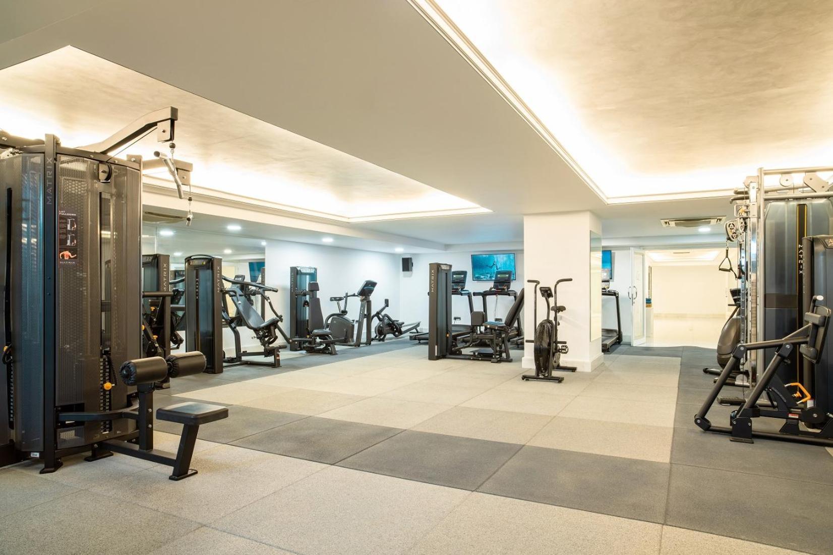Mitsis Selection Alila Faliraki Exterior foto The gym at The Ivy Collection