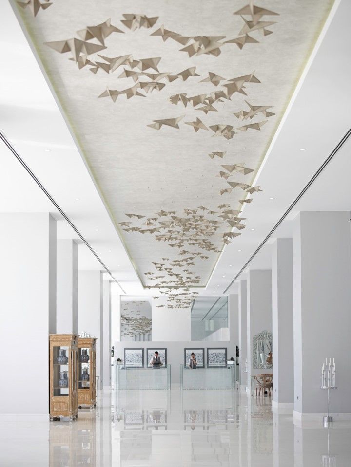 Mitsis Selection Alila Faliraki Exterior foto The ceiling of the museum