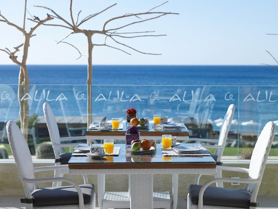 Mitsis Selection Alila Faliraki Exterior foto The restaurant